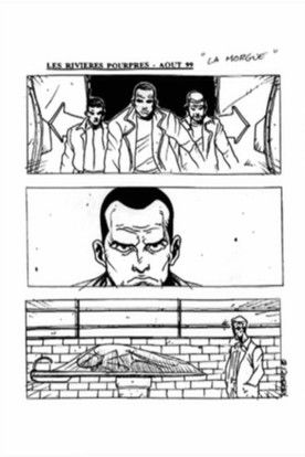 Making of "la scène au scalpel" (2001)