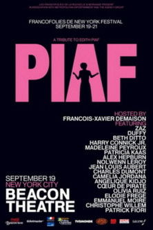 Piaf, Hymnes à la Môme au Beacon Theatre, New York (2013)