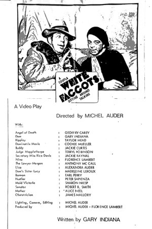 Coupla White Faggots Sitting Around Talking (1981)