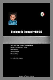 Diplomatic Immunity (1992)