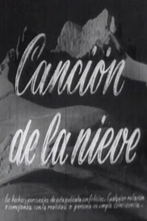 Canción de la nieve (1954)